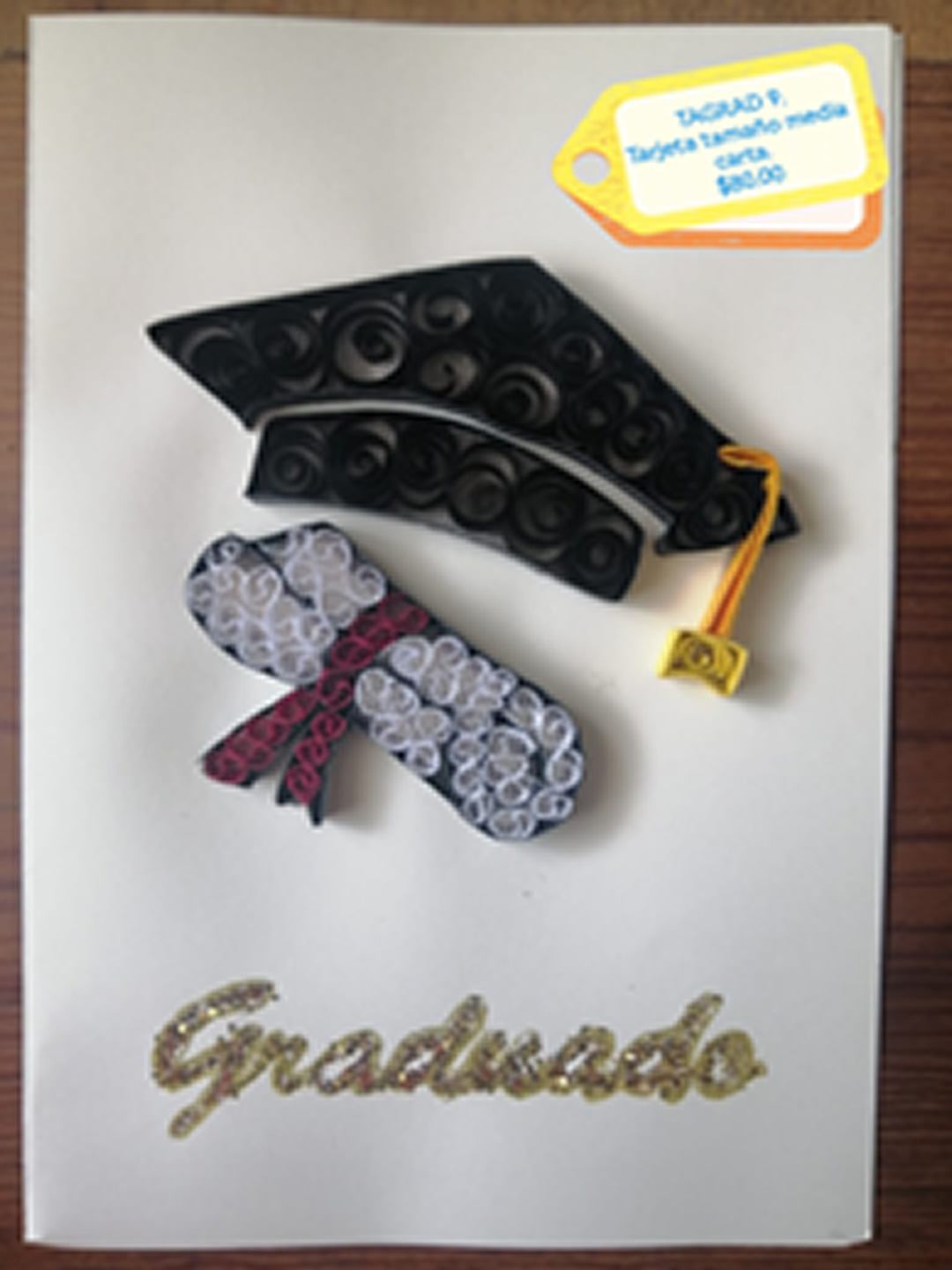 Tarjeta de graduación